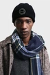 Чоловіча темно-синя вовняна шапка WOOL KNITTED BEANIE Gant OS 9911036 - изображение 2