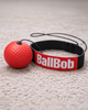 BallBob файтбол с мобильным приложением - тренажер fight ball, мяч для бокса на резинке, развитие реакции и координации - изображение 2