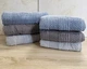 Набор турецких махровых полотенец Cestepe MicroCotton Premium 3 штуки 50x90 + 3 штуки 70х140 Nesha плотность 600 г/м2 - изображение 5