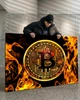Картина для офісу - Палаючий Bitcoin - 100х130 см - зображення 7