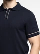 Поло чоловіче синє 100% бавовна Arber Polo knit MSS NAVT-123 XL зріст 5 синій (M09.11.09.621) - изображение 5