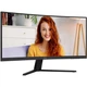 TFT 34' AOC CU34B3E, WQHD, VA, вигн., 120Гц, HDMI, DP, чорний - изображение 2