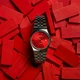 Мужские часы Casio MTP-B145D-4A2 розовые 50 м - изображение 3
