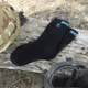 Шкарпетки водонепроникні Dexshell Ultra Thin Socks, р-р М, чорні - изображение 8