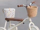 Корзинка на самокат и велосипед корзинка для самоката размер 15cmx20cmx15cm белая - изображение 2