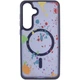 Чехол на Samsung Galaxy S24 / для самсунг галакси С24 с функцией магсейф MagSafe Dark Blue - изображение 2