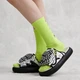 Жіночі шльопанці Kappa Nomad Mesh Panda Zigzag/Ink Black 36 Чорний K0EX5LT23-012 - изображение 4