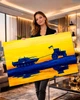 Картина марка - Доброго вечора ми з України - 100х130 см - зображення 6