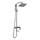 Душева колона із змішувачем Haiba Kubus 009-J Graphite (HB4005) (00150102) - зображення 1