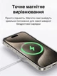 Магнитная беспроводная зарядка для айфон MagSafe 15W Type C Зарядное устройство для Apple iPhone 17 16 15 14 13 12 11 Х 8 AirPods 4 3 2 LEXEGO BZU3MSC/W White - изображение 8