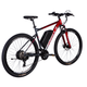 Велосипед з електроприводом 29" AL Formula eF-1 DD CS рама-21" / 18,5" 48B 12.5А*ч 500Вт червоно-сріблястий - зображення 4