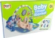 Mata dla niemowląt LEAN Toys z pianinkiem Różowa 8490 (5903802458794) - obraz 6