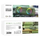 Беспроводная портативная Bluetooth колонка акустика с RGB подсветкой Borofone BP18 |BT5.3, USB/AUX/TF/FM/TWS| Зеленый - изображение 5