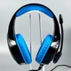 Проводные компьютерные наушники Jedel GH-571 Gaming |проводная игровая гарнитура, 50-мм динамики, 3.5mm*2+USB, всенаправленный поворотный микрофон, RGB подсветка, для ПК и ноутбуков| Черно-синий - изображение 4