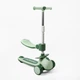 Самокат трехколесный с сидением Skyper Q-30-10 колеса PU со светом и музыкой. Green (189154) - изображение 1