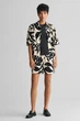 Жіночі шорти з візерунком REL PALM PRINT PULL ON Gant 34 4020104 - зображення 2