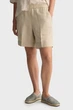 Жіночі бежеві лляні шорти REL LINEN BLEND PULL ON Gant 36 4020096 - изображение 1