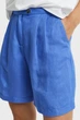 Жіночі сині лляні шорти TAILORED LINEN SHORTS Gant 40 4020123 - изображение 4
