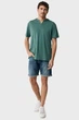 Чоловіча зелена футболка Mexx XL MF007808441M - изображение 2