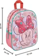Plecak szkolny Undercover Minnie Mouse 3D (4043946313403) - obraz 4