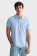 Чоловіче блакитне поло REG SHIELD SS PIQUE POLO Gant M 2210 - изображение 1