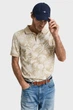 Чоловіче бежеве поло з візерунком PRINTED Gant M 2014038 - изображение 1