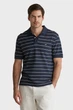 Чоловіче темно-синє поло у смужку STRIPED Gant L 2014026 - изображение 1