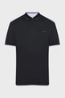 Чоловіче чорне поло MERCERIZED SS POLO Gant L 2014027 - изображение 5