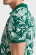 Чоловіче зелене поло з візерунком PRINTED Gant M 2014038 - изображение 3