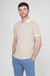 Чоловіче бежеве поло SUNFADED PIQUE Gant XL 2052028 - зображення 3