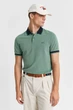 Чоловіче зелене поло 4-COL OXFORD SS PIQUE Gant XL 2057029 - зображення 1