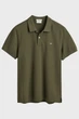 Чоловіче оливкове поло REG SHIELD SS PIQUE POLO Gant XXXL 2210 - изображение 5