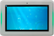 Tablet ALLNET Design LED Tablet 10.1" RK3288 2/16GB White (DT10RK3288A80NFCv2) - obraz 1
