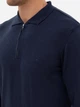 Поло длинное мужское Pierre Cardin G021SZ0TK-000-2316814(Açık Lacivert) XL Темно-синее (8683859241002) - изображение 7