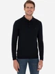 Поло длинное мужское Pierre Cardin G021SZ0TK-000-2028287(Lacivert) M Темно-синее (8683857743768) - изображение 1