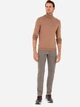 Гольф-водолазка мужская Pierre Cardin G021SZ0TK-000-2028197(Camel Melanj) M Светло-коричневая (8683857742365) - изображение 3