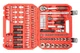 Набор ручного инструмента автомобильного Intertool ET-9111 1/4" x 1/2" RED (в наборе 111 предметов) - изображение 2