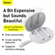 Бездротові навушники Baseus Encok W05 (NGW05-01) Bluetooth 5.0 Білий - зображення 7