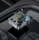 FM-трансмиттер Hoco E86 Alegria 48Вт 12-24В 3 порта USB черный - изображение 4