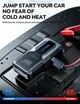 Пусковий автомобільний пристрій Jump Starter UTRAI Jstar 9 1500 А 15000 мАг компресор 150 PSI чорний пластиковий корпус - зображення 4