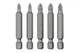 Набор бит отверточных насадок крестообразных Intertool PH1 x PH2 x PZ1 x PZ2 x 50 мм Storm (в упаковке 5 шт.) - изображение 3