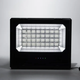 LED прожектор вуличний на сонячній батареї з датчиком руху для двору саду 500 Вт 480 LED IP67 з пультом ДК для фасадів спортмайданчиків флагман Чорний - зображення 7