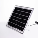 LED прожектор вуличний на сонячній батареї з датчиком руху для двору саду 500 Вт 480 LED IP67 з пультом ДК для фасадів спортмайданчиків флагман Чорний - зображення 12