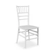 Стілець пластиковий CHIAVARI TIFFANY білий, 48509 - зображення 3
