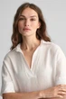 Жіноча біла лляна сукня REL SS LINEN CAFTAN Gant 38 4503318 - изображение 4