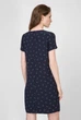 Жіноча темно-синя сукня з візерунком CLASSIC SHIFT MICRO PRINT Gant 34 4501069 - изображение 4