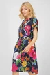 Жіноча темно-синя сукня з візерунком HUMMING FLORAL Gant 38 4503140 - изображение 3