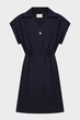 Жіноча темно-синя сукня REL POPOVER SS DRESS Gant 36 4503323 - изображение 1