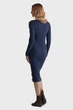 Жіноча темно-синя сукня MINI CABLE KNIT DRESS Gant M 4502079 - изображение 4
