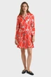 Жіноча коралова сукня з візерунком REL SAILING PRINT SHIRT DRESS Gant 36 4503388 - изображение 1